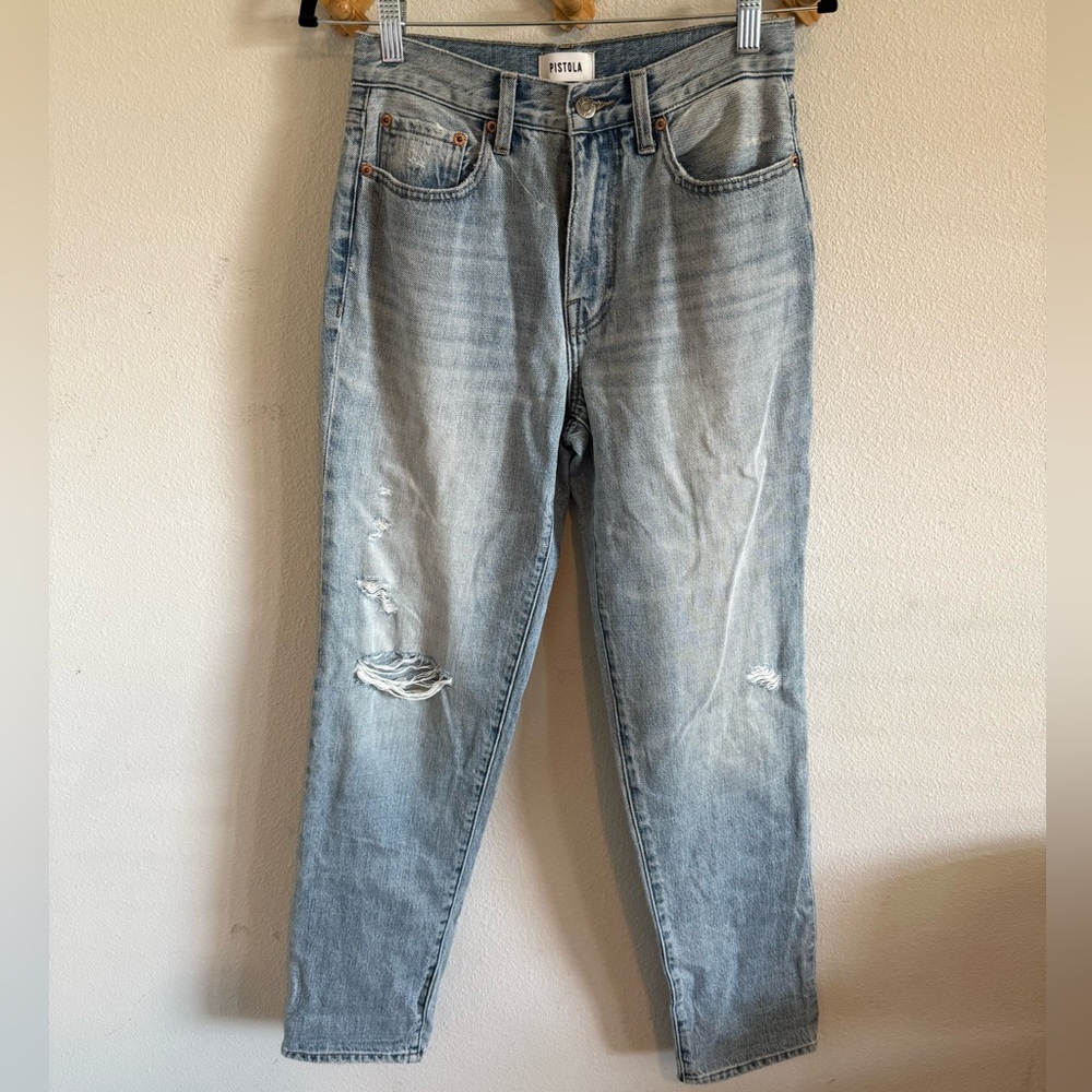 Pistola Women’s Relaxed Light Blue Jeans